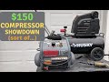 $150 Air Compressor Review and Demo | Senco VS Husky