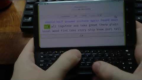 Typing test on F(x)tec Pro1 - 49WPM