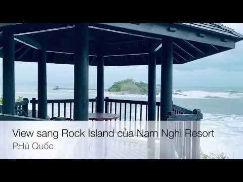 View từ Tree House sang Rock Island của Nam Nghi Resort