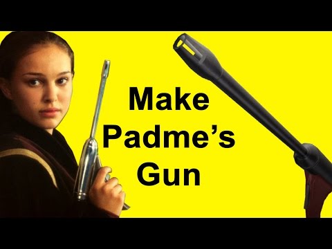 How to Make Padme's Blaster - ELG-3A (Star Wars DIY)