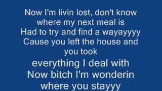 Video thumbnail of "Lil Troy - Still a bitch in my book (LYRICS)"