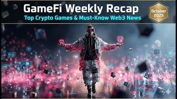GameFi Weekly Recap: Top Crypto Games & Must-Know Web3 News (Oct 2025)