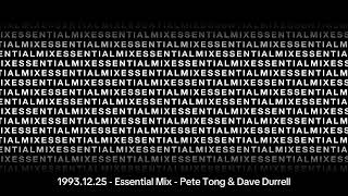 Pete Tong &amp; Dave Dorrell - BBC Radio 1 [Essential Mix 0009] 25-12-1993