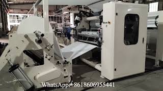 Automatic Toilet Tissue Maxi Roll Paper Towel Rewinding Machine