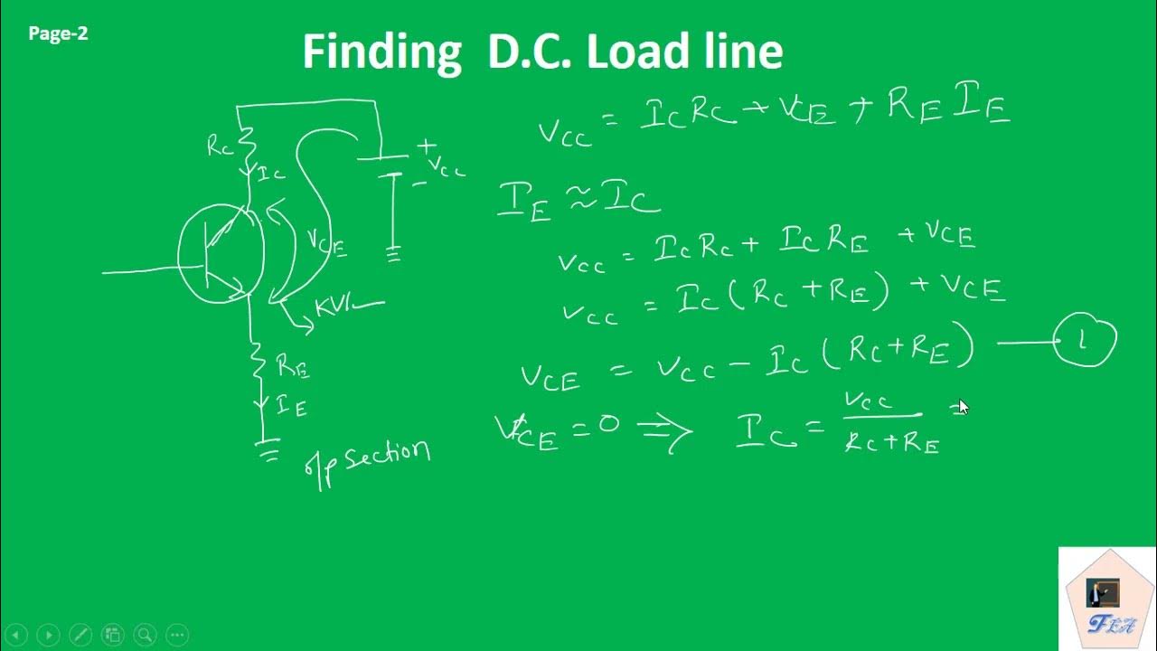 Transistor Part 16 Self Bias Numerical 01 YouTube