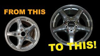 WS6 Wheels Pro Polished & Clear Powdercoat Applied w/ Toyo R888Rs