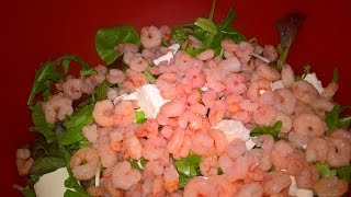 Салат с креветками/Salad with shrimp Салат с креветками/Salad with shrimp