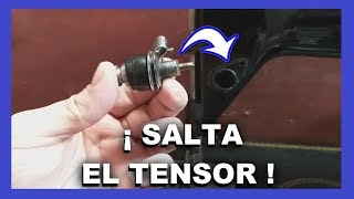 porque se sale el TENSOR en tu maquina de coser ( ACA LA SOLUCION )