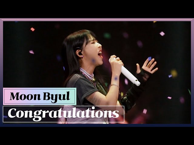 [4K] Moon Byul - DAY6 'Congratulations' (Turn On CC) class=