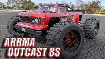 Arrma Outcast 8S First Rip and Speed Test