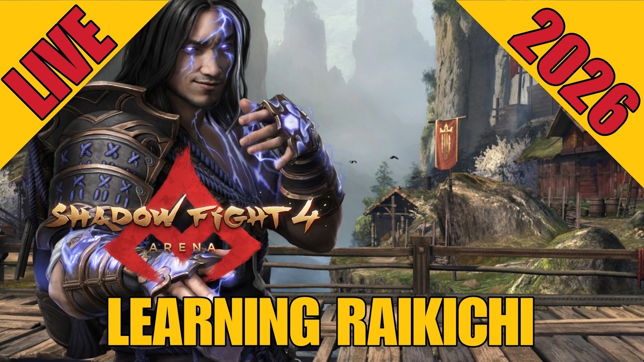 Learning Raikichi in Rank  Shadow Fight 4 Arena Live”