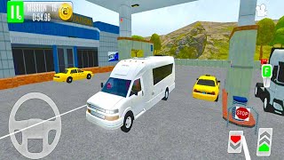 Learn to Park a Minibus Van on a Narrow Road [Part:6] - Parking Car Game screenshot 2