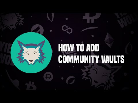 How to CREATE A VAULT on YIELDWOLF