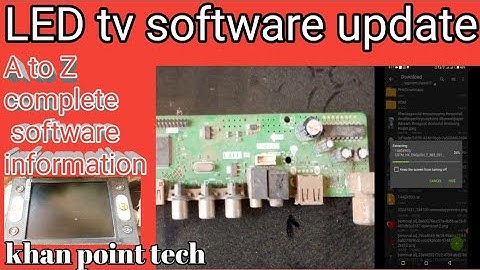 Universal LED TV pannel resize software update buy USB#ledtvsoftware