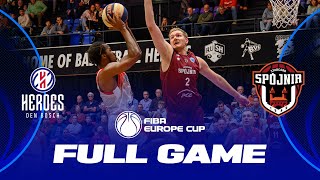 Heroes Den Bosch v PGE Spojnia Stargard | Full Basketball Game | FIBA Europe Cup 2023