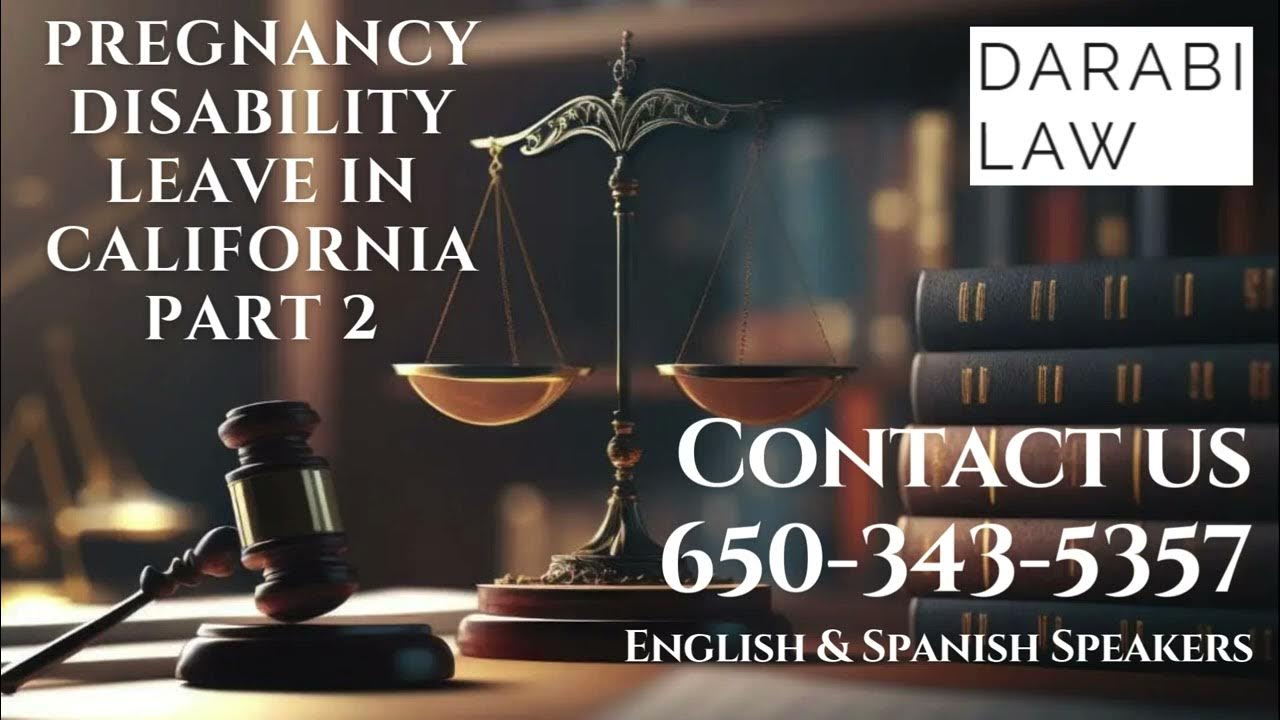 pregnancy-disability-leave-in-california-part-2-youtube
