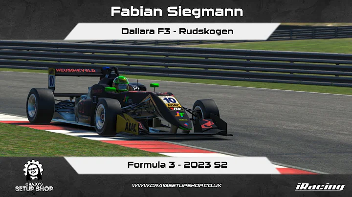 iRacing - 23S2 - Dallara F3 - Formula 3 - Rudskogen - FS
