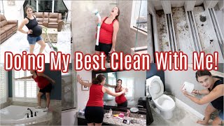 Doing My Best! Whole House Clean With Me!  It's Good Enough & Feels Right!
