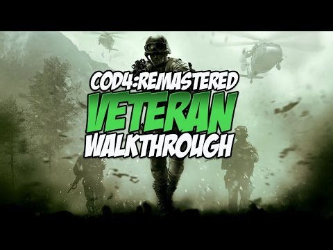 Call Of Duty 4: Modern Warfare Remastered Veteran Walkthrough | 5: Hunted