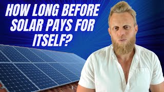How long does it take to save money with solar panels?