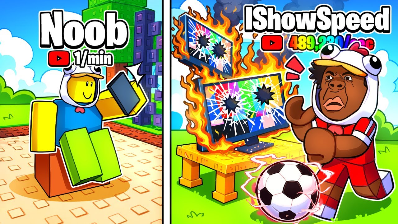 Devenir le PLUS GRAND YOUTUBER du MONDE sur Youtube EMPIRE Roblox !