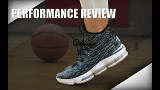 lebron 15 review performance