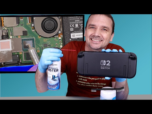 How To Properly Clean Your Nintendo Switch 2 - 3 Stages - YouTube