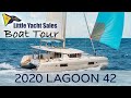 2020 Lagoon 42 Catamaran [BOAT TOUR] - Little Yacht Sales