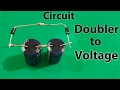 How to make Voltage Doubler Circuit (using two condenser)