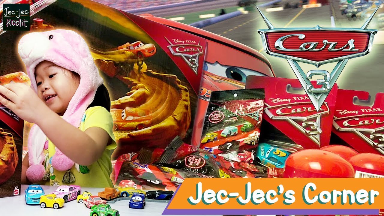 Disney Cars 3 Toys Playtime - Jec-jec's Corner Episode 4