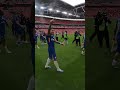 Enzo Fernandez’s post-match celebrations caught on a 360 camera 🎥🔵