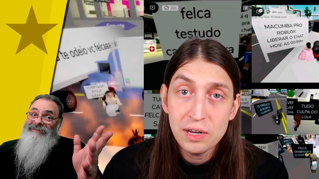 CRIANÇAS FAZEM PROTESTO NO ROBLOX (JOGUINHO) CONTRA CENSURA!