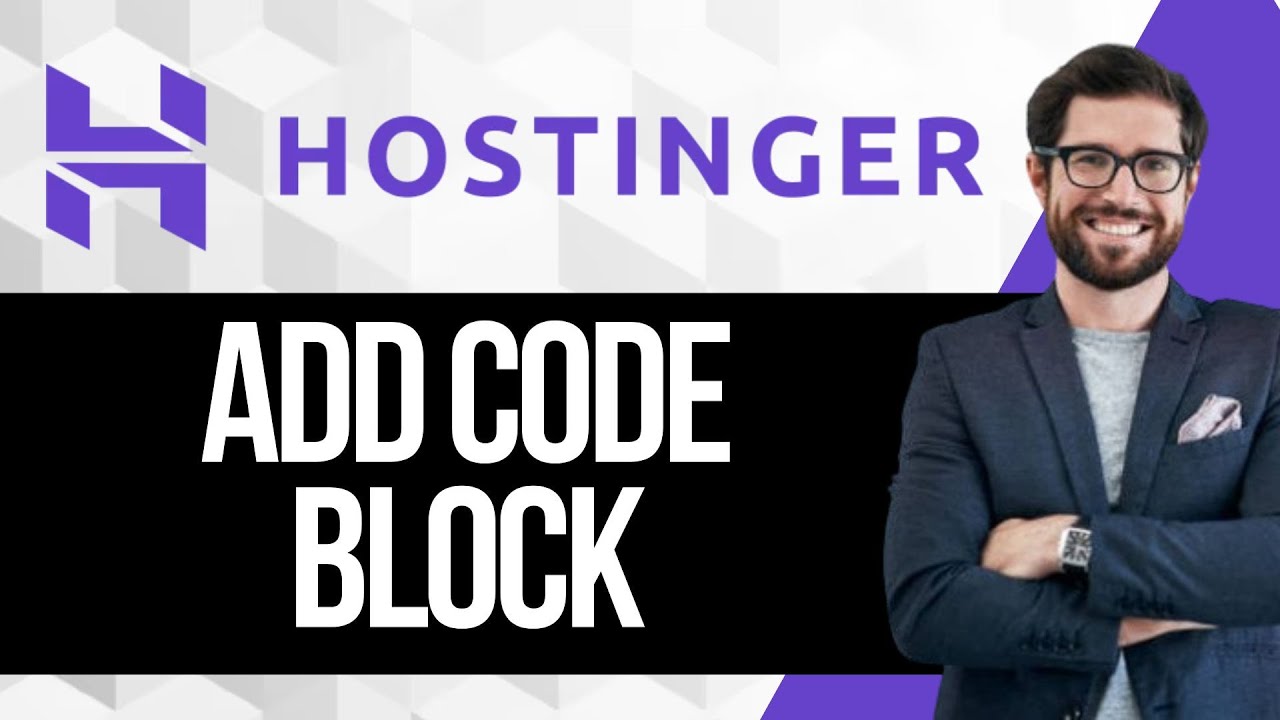 How to Add Code Block to Hostinger Website Builder
