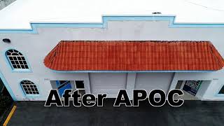 Cool Roof in Hialeah, FL with APOC® 585 ARMOR FLEX® White Liquid Silicone