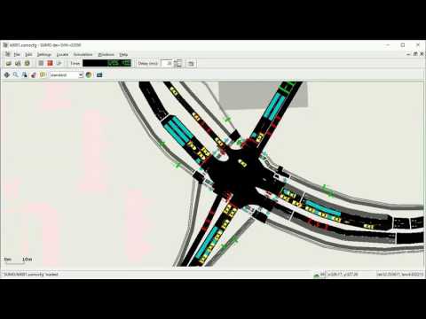 openTLC SUMO simulation