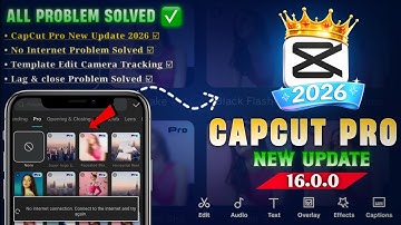 Capcut New Update 16.0.0  | CapCut No Internet & Template All Problem Solved 100% Working 