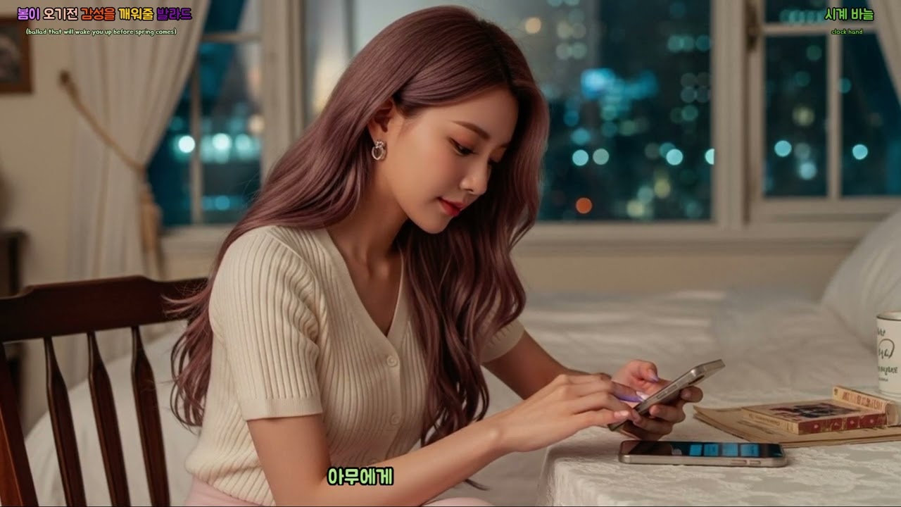봄에 잘어울리는 감성 발라드 - 시계바늘 (s123) #ballad #발라드