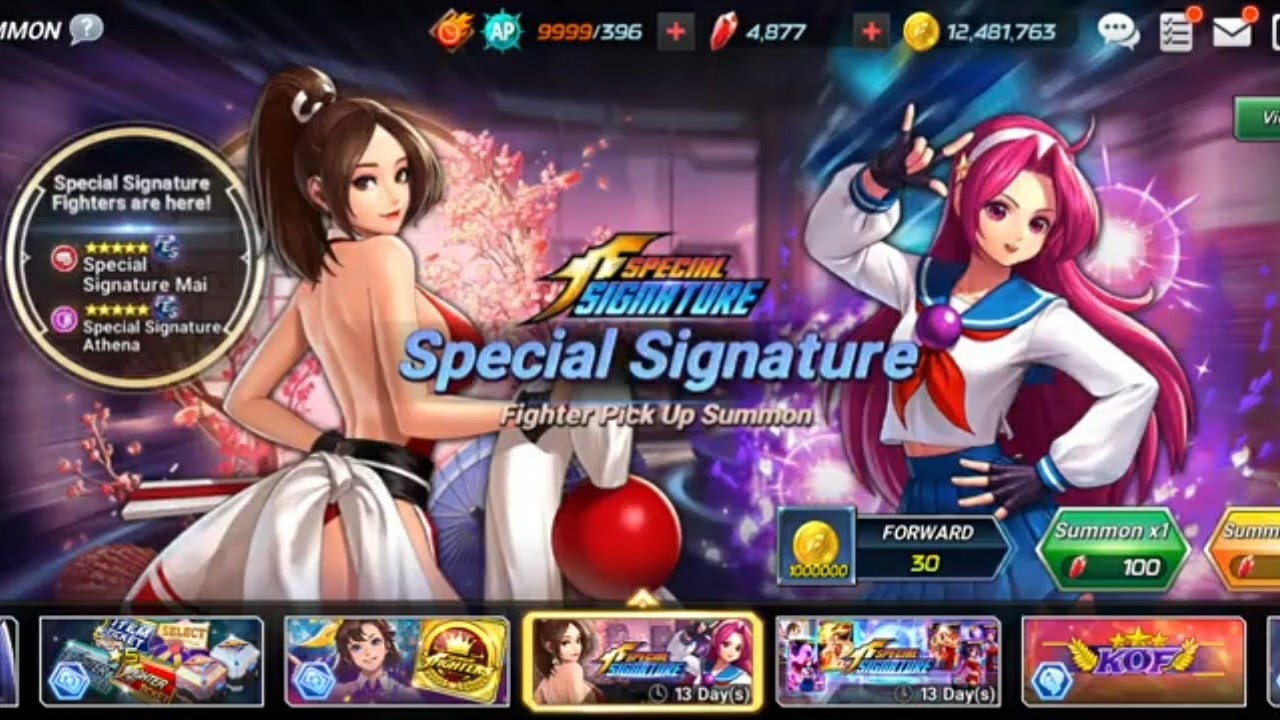 KOF All Stars - Special Signature