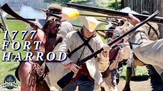 1777 SIEGE OF FORT HARROD REENACTMENT! (2022) HISTORY!