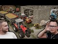 MF WYPLUŁ USZCZELKĘ!? 🔥 Kolejne Budowy 🌱 Zaczynamy Żniwa Pszenicy 👷‍♂️ &quot;od Biedaka&quot; FS22 #219 😱 MST