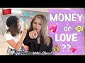 Ask Chinese girls "money & love" which is more important??💰💖China, Shanghai, street interview🇨🇳