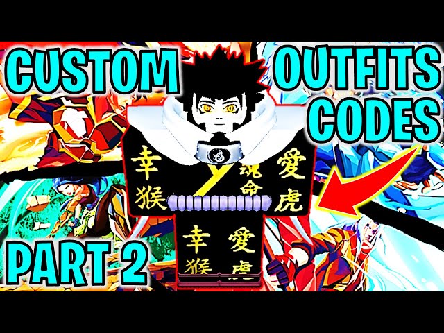 ⭐NEW SHINDO LIFE CUSTOM OUTFITS CODES #38⭐ in 2023