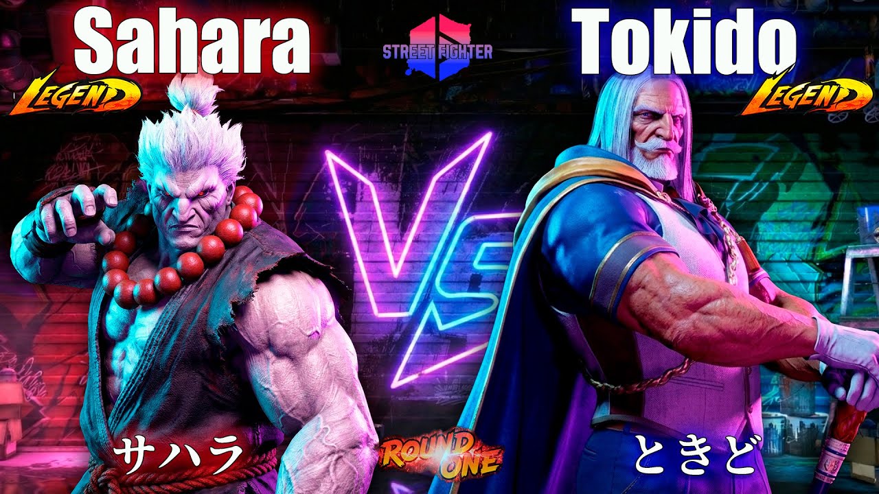 Sahara (Akuma) vs Tokido (JP) ▰ Pro Match | SF6 / スト6