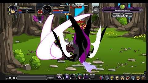 AQW How to use Chaos Slayer Class / Combos, Enhancements