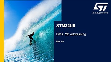 STM32U5 OLT - System: DMA 2D Addressing