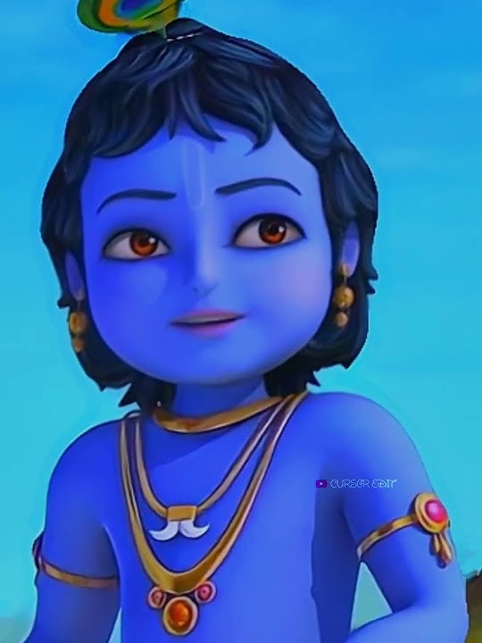KRISHNA'S CUTENESS VS KRISHNA'S ANGER || CURSOR EDIT ||
