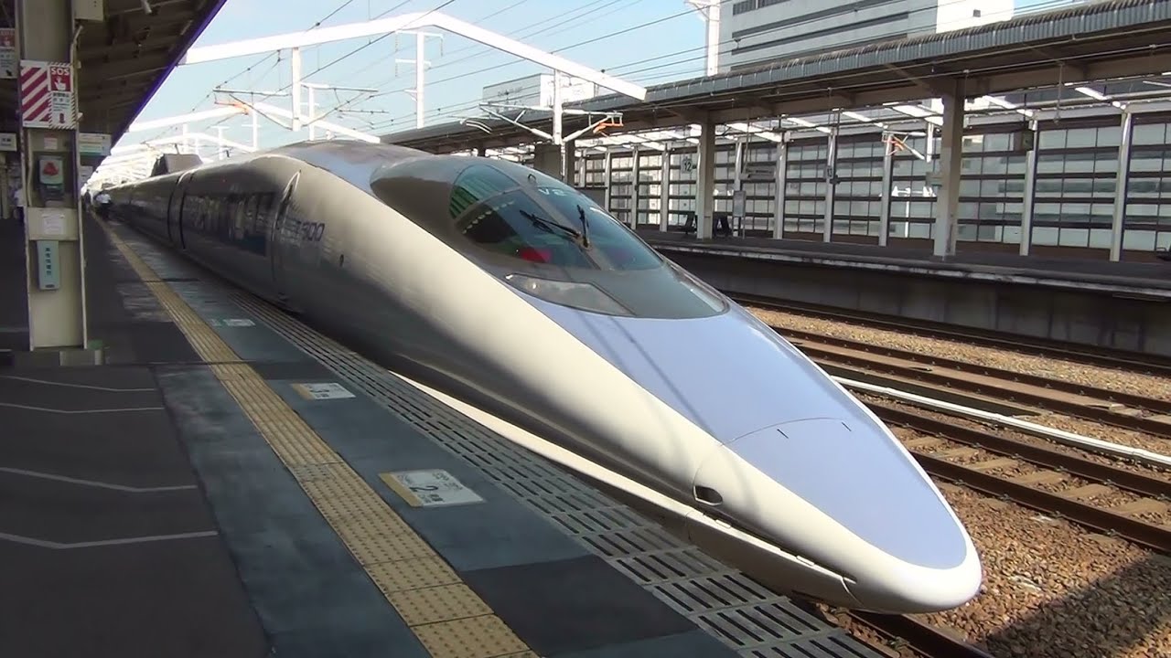 【デッキで収録／GTO-VVVF】 山陽新幹線 500系 走行音&車窓　姫路⇒西明石