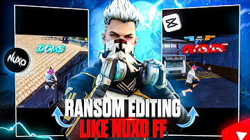 🔥TRENDING RANSOM EDITING TUTORIAL LIKE @zoroffxx @nuxoff Viral Ransom Editing tutorial 🔥 YFYT 
