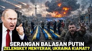 RUSIA LUNCURKAN SERANGAN NUKLIR!? Gelombang Rudal Hipersonik & Drone Rusia Ubah Ukraina Jadi Neraka