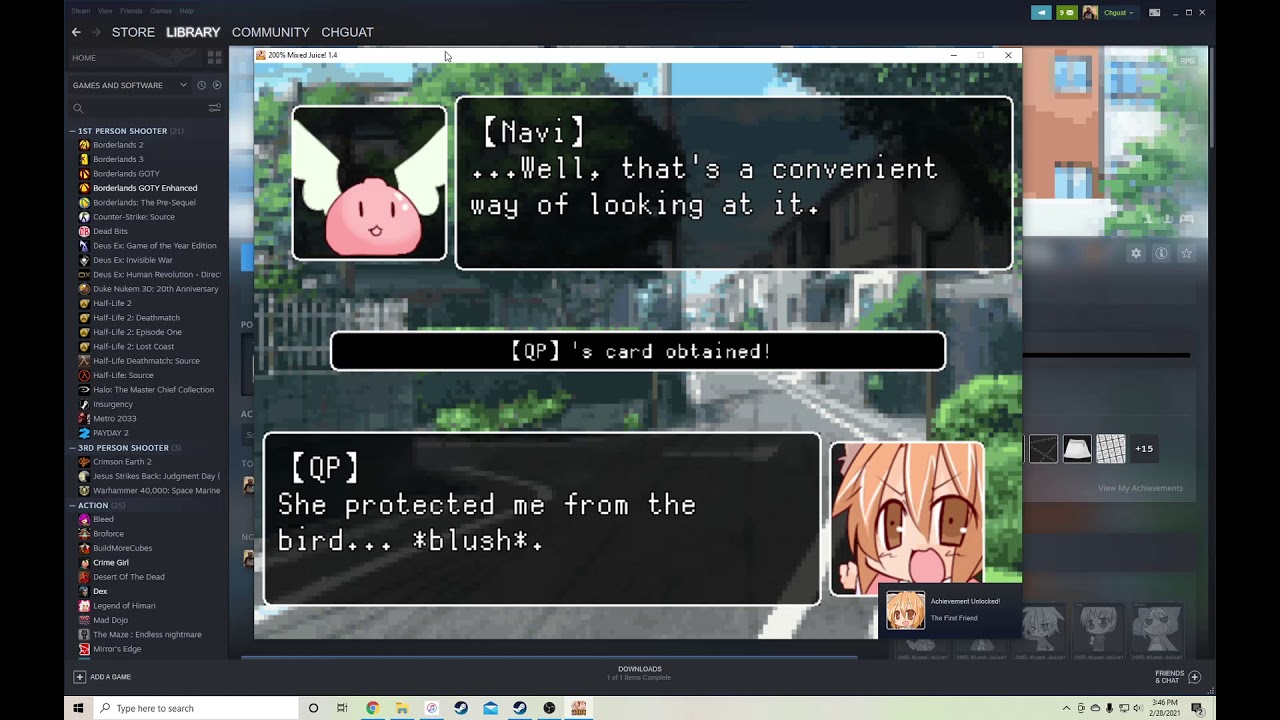 Steam Game Review #4 -  200% Mixed Juice